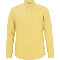 chemise colorful standard organic lemon yellow