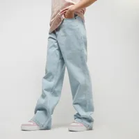 karl kani small signature five pocket straight leg denim, pantalons en jean, vêtements, bleached blue, taille: 26, tailles disponibles:27