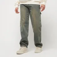 karl kani original  baggy workwear denim, pantalons en jean, vêtements, dirty vintage blue, taille: s, tailles disponibles:s