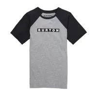 burton vault short sleeve t-shirt gris 10-12 years garçon