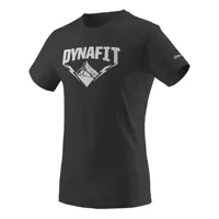 dynafit graphic short sleeve t-shirt noir xl homme