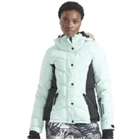 superdry snow luxe jacket blanc m femme