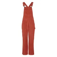 o´neill cord dungaree race suit rouge xs femme