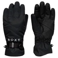 roxy jetty solid gloves noir s femme