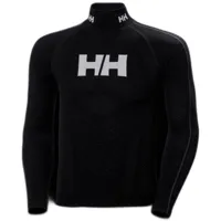 helly hansen h1 pro lifa merino race top sweatshirt noir s homme