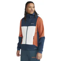 craft core backcountry hood jacket blanc,orange,bleu m homme
