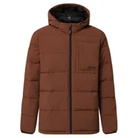 oakley apparel tahoe puffy rc jacket marron s homme