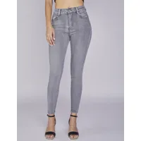 jean ultra skinny taille standard - gris - femme -