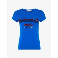 t-shirt mademoiselle - bleu - femme -