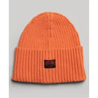 superdry femme bonnet en tricot workwear orange taille: 1taille