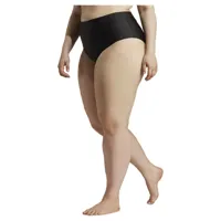 adidas high-waist plus size bikini bottom noir 1x femme