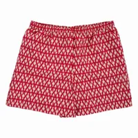 fashy 24984 swimming shorts rouge s homme