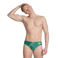 arena halftone swimming brief vert 75 homme