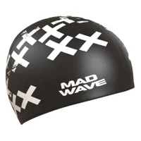madwave cross swimming cap noir