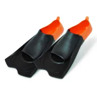 zoggs short blade eco swimming fins orange,noir eu 35-36