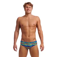 funky trunks classic swimming brief multicolore m homme