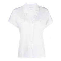 majestic- short sleeve cotton blend shirt