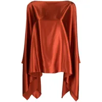 gianluca capannolo- oversized silk top