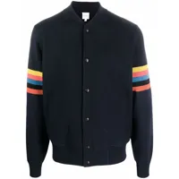 paul smith- knitted bomber jacket