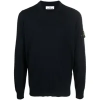 stone island- wool pullover with logo