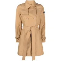 peuterey- cotton blend trench coat