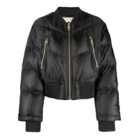 michael michael kors- quilted bomber