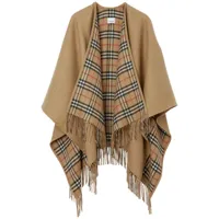 burberry- wool reversible cape