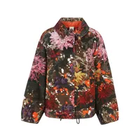konrad- ev floral print bomber jacket