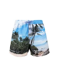 paul smith- paradise print swim shorts
