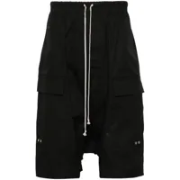 rick owens- cargo bermuda shorts with pockets