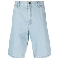 carhartt wip- denim bermuda shorts
