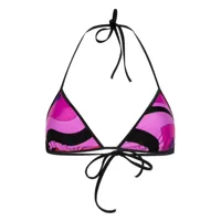 pucci- lycra triangle bikini top