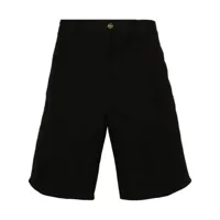 carhartt wip- bermuda shorts with logo