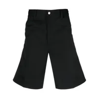 carhartt wip- bermuda shorts in cotton blend with logo