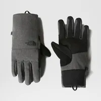 the north face gants isolants apex etip&#8482; pour homme tnf dark grey heather taille l