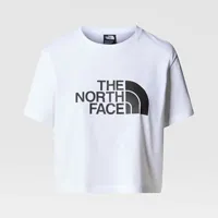 the north face t-shirt court easy pour femme tnf white taille xs
