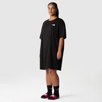 the north face robe t-shirt grande taille simple dome pour femme tnf black taille 1x