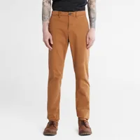 timberland chino ultra-stretch anti-odeur pour homme en marron marron, taille 31 x 32