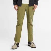 timberland pantalon chino extensible léger sargent lake pour homme en vert vert, taille 30 x 34