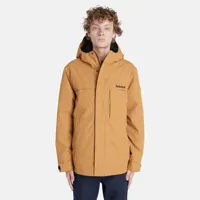 timberland veste imperméable 3 en 1 benton pour homme en jaune jaune, taille 3xl