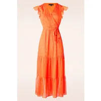 robe longue ivy en orange