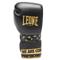 leone1947 dna artificial leather boxing gloves refurbished noir 8 oz