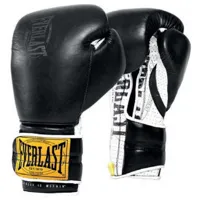 everlast 1910 hook&loop sparring training gloves noir 12 oz