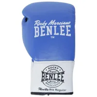 benlee newton leather boxing gloves bleu 10 oz r