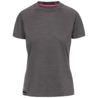 trespass rhea short sleeve t-shirt gris s femme