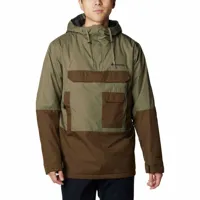 columbia buckhollow insulated anorak rouge m homme