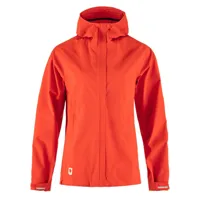 fjällräven high coast hydratic trail jacket orange s femme