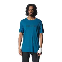 houdini tree message short sleeve t-shirt bleu 2xl homme