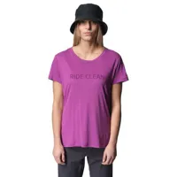 houdini tree message short sleeve t-shirt violet l femme