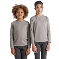 craghoppers nosilife jago long sleeve t-shirt gris 7-8 years